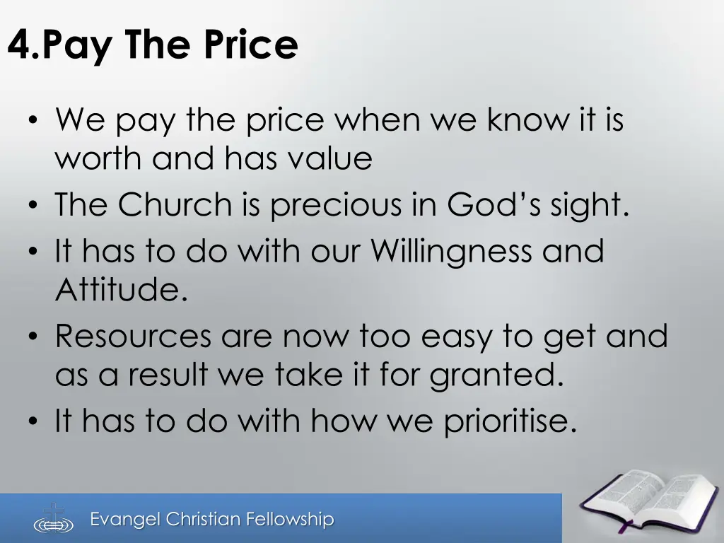 4 pay the price