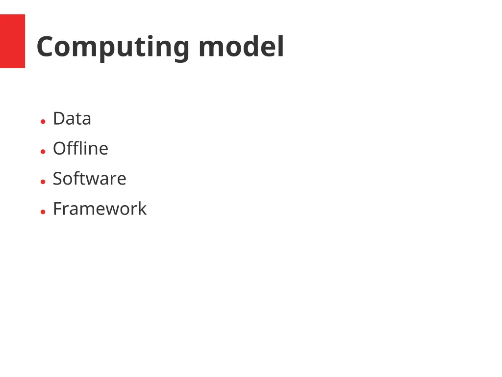 computing model