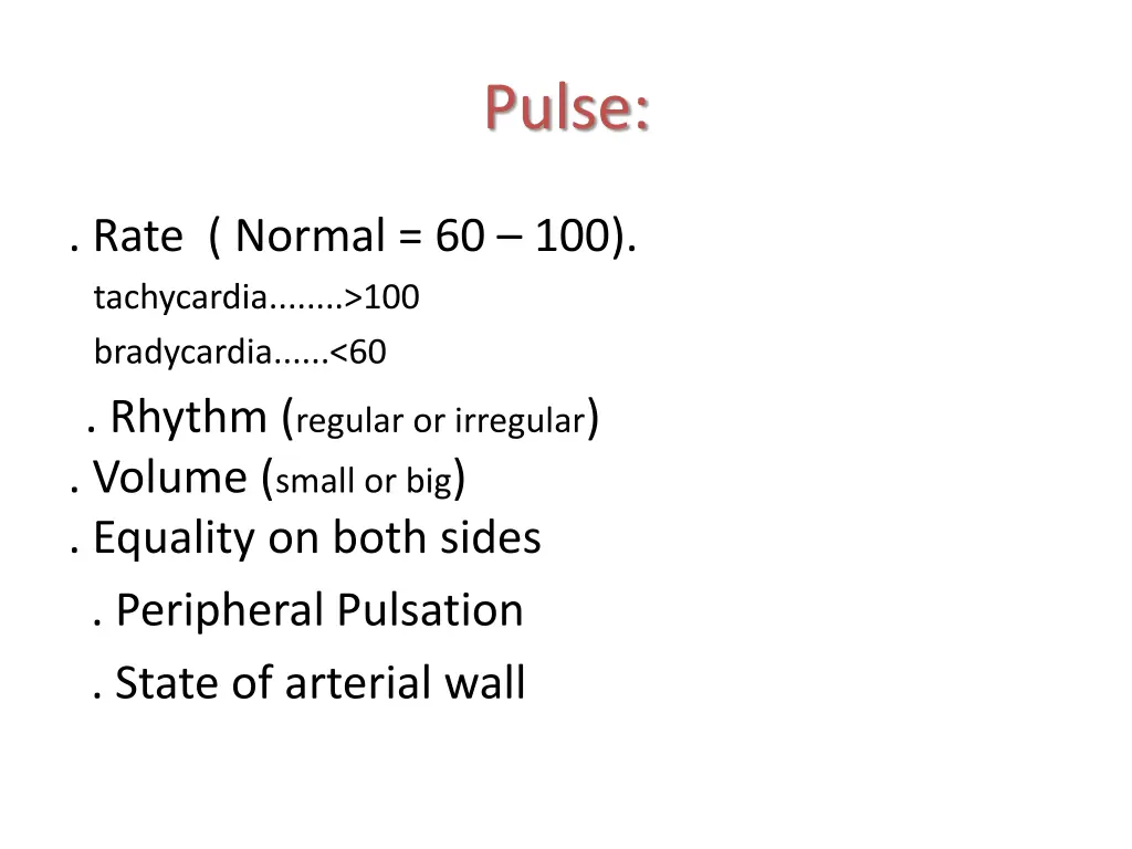 pulse