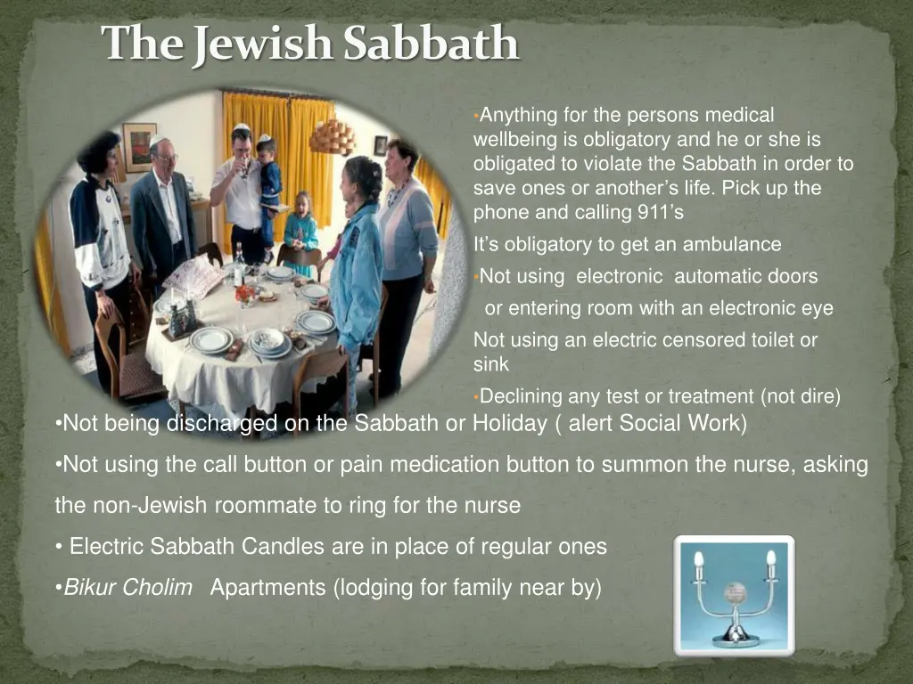 the jewish sabbath 1