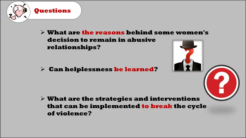 questions