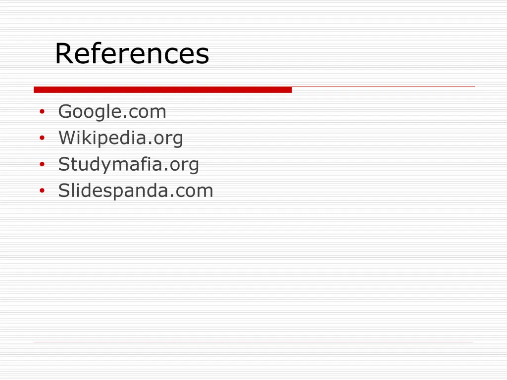 references