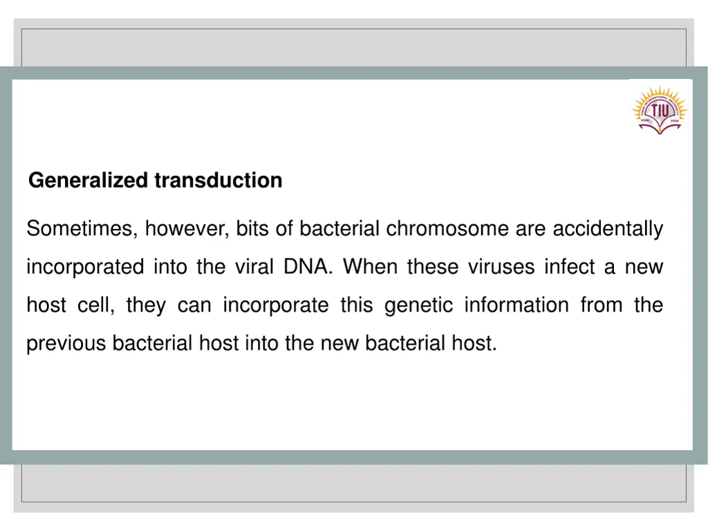 generalized transduction 1