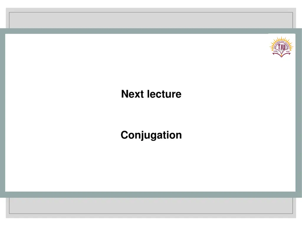 next lecture