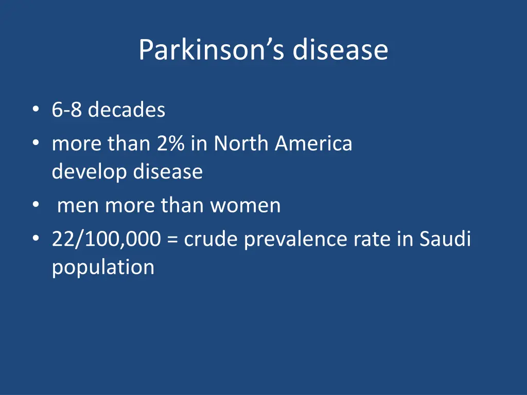 parkinson s disease 1