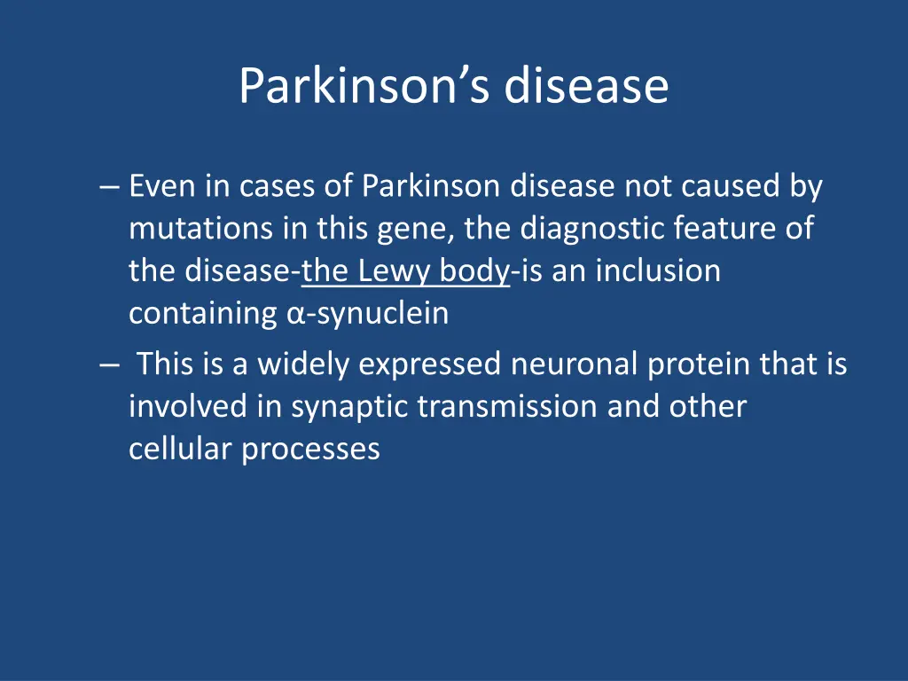 parkinson s disease 3