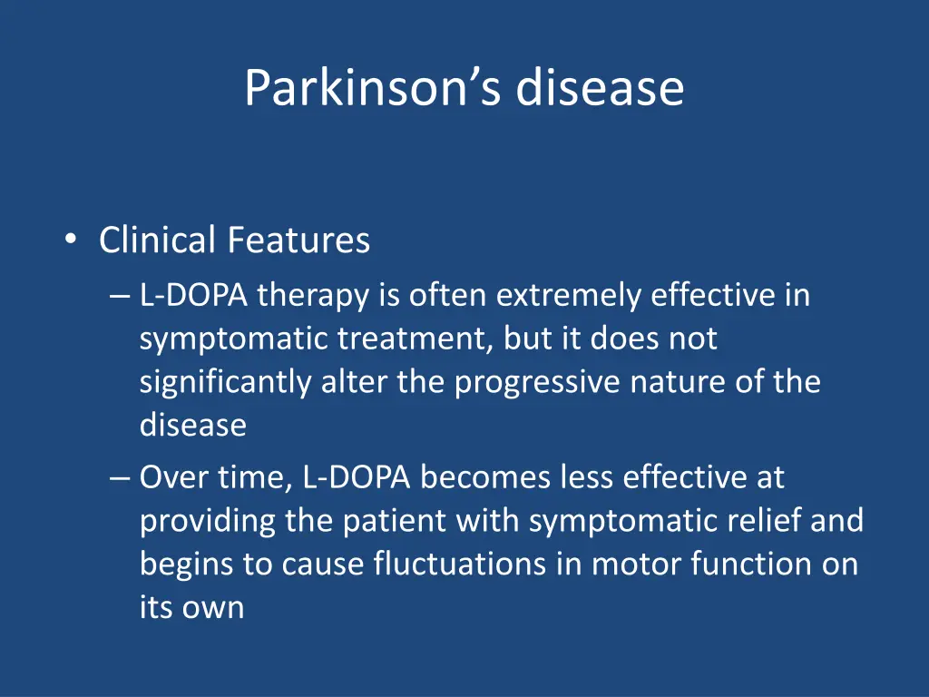 parkinson s disease 7