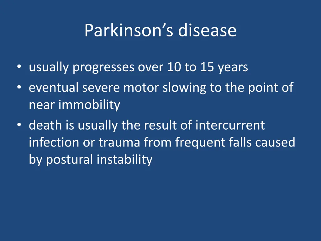 parkinson s disease 8