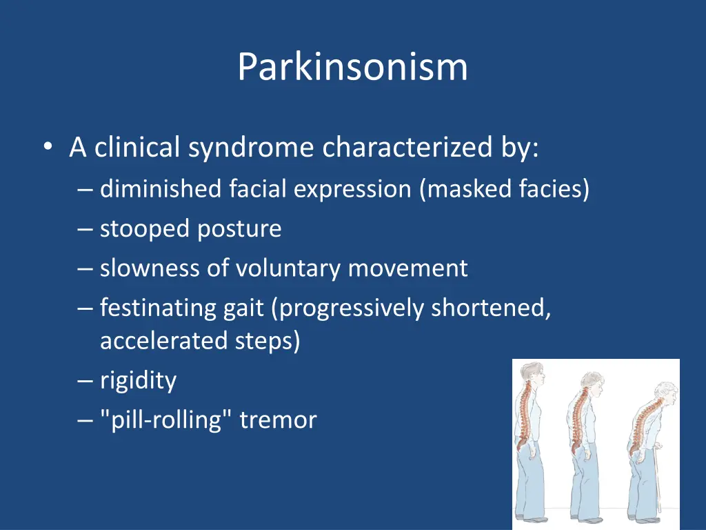 parkinsonism