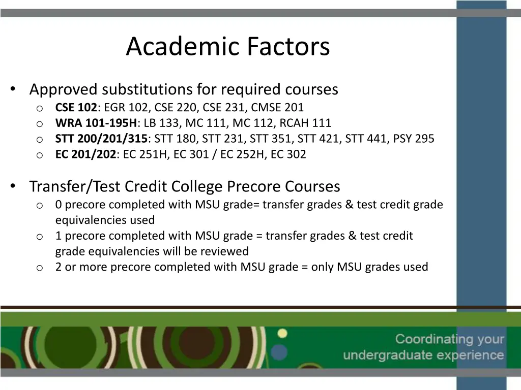 academic factors 1