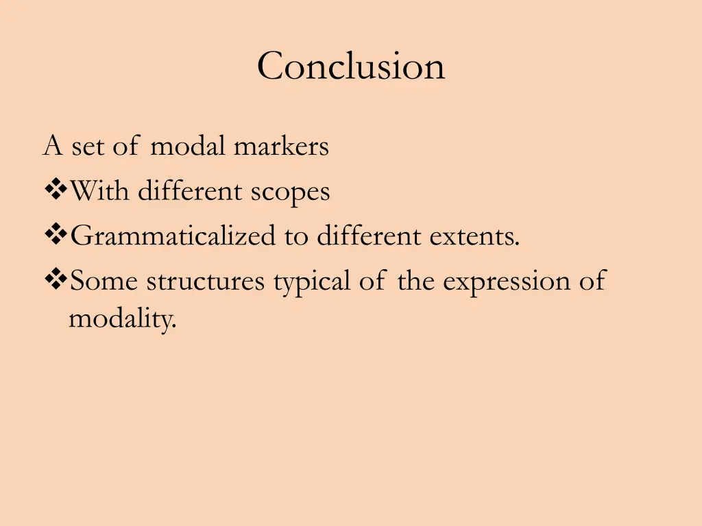 conclusion