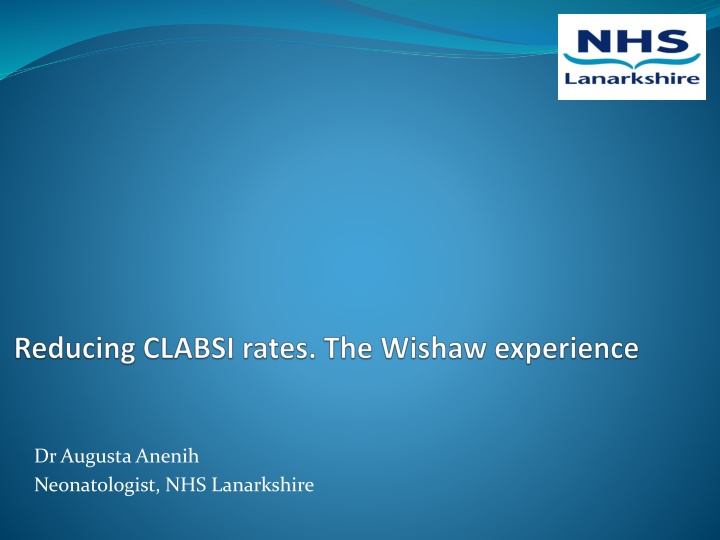 dr augusta anenih neonatologist nhs lanarkshire