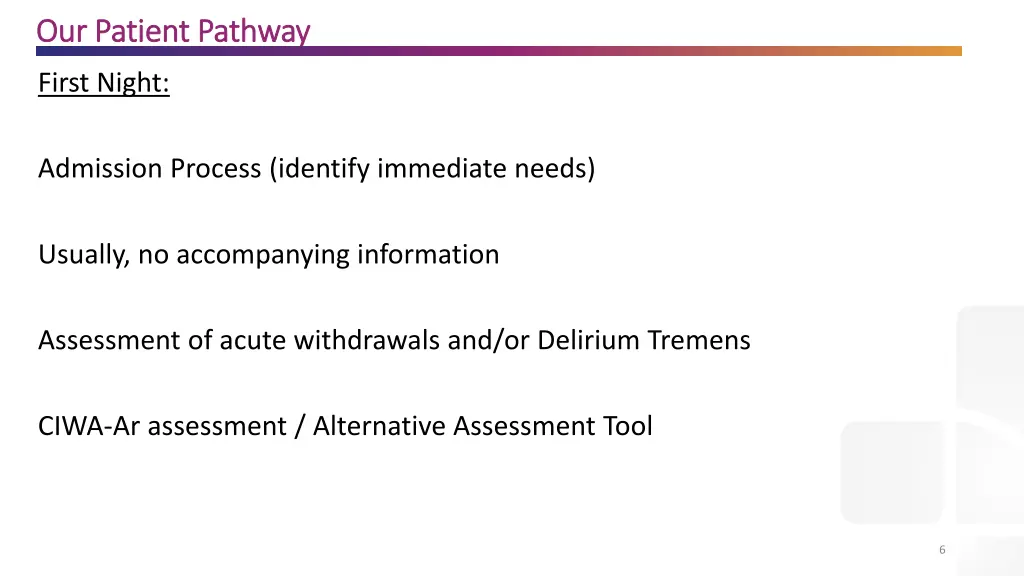 our patient pathway our patient pathway