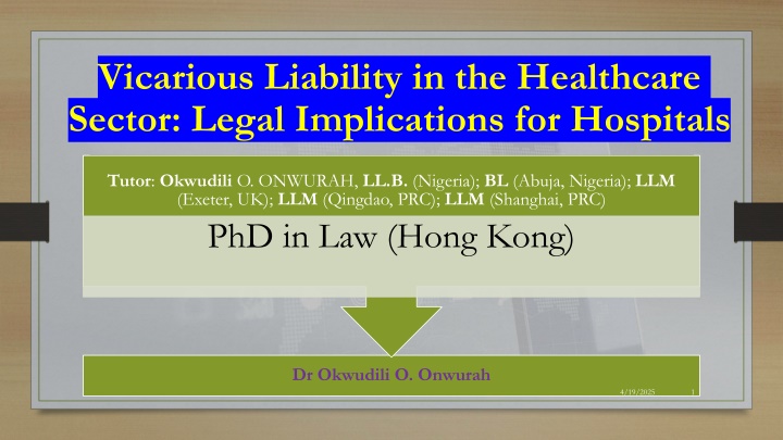 vicarious liability in the healthcare sector