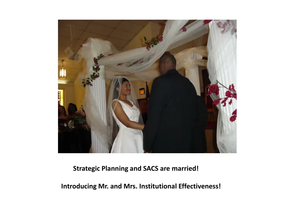 strategic planning and sacs are married