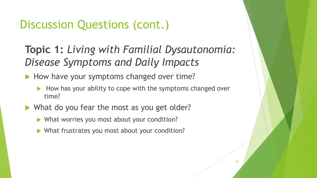 discussion questions cont
