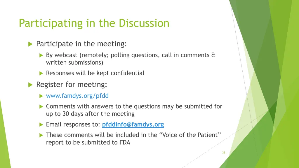 participating in the discussion