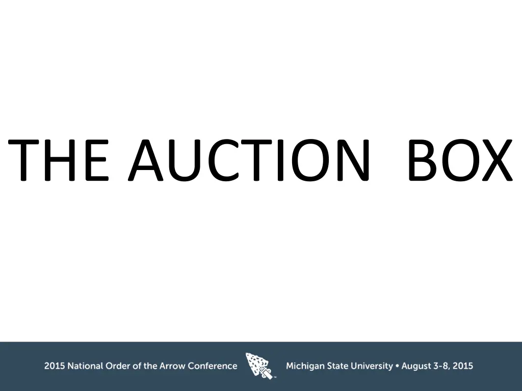 the auction box