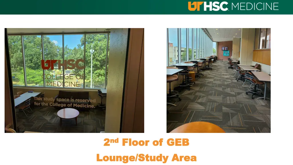 2 2 nd lounge study area lounge study area