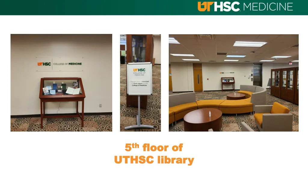 th floor of floor of uthsc library uthsc library