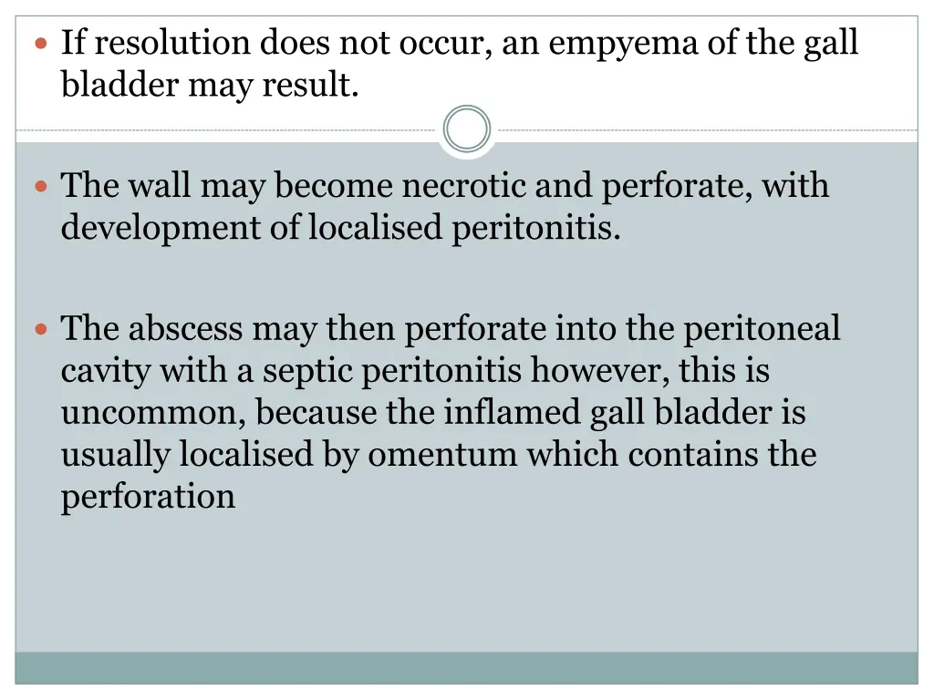 if resolution does not occur an empyema