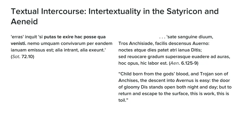 textual intercourse intertextuality
