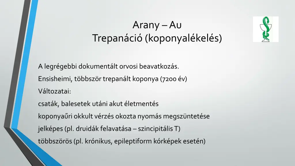 arany au 1