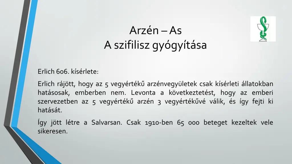 arz n as a szifilisz gy gy t sa