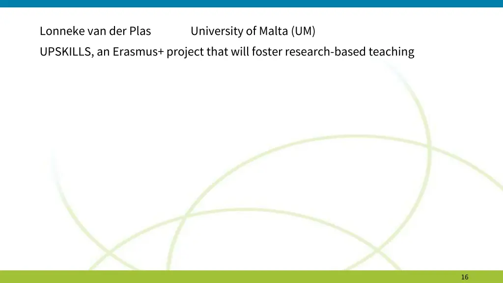 lonneke van der plas upskills an erasmus project