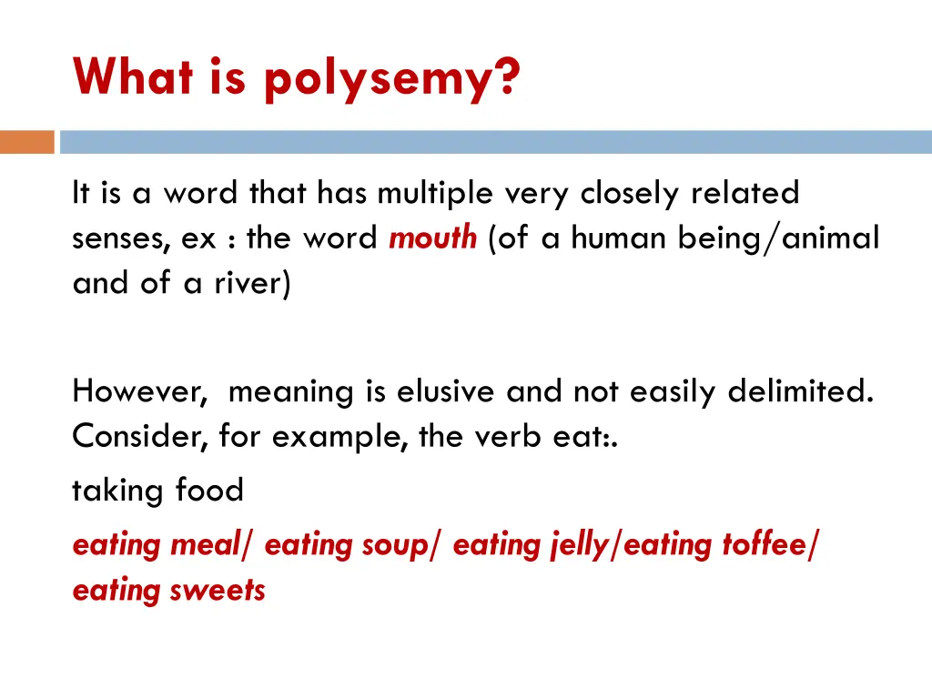 what is polysemy