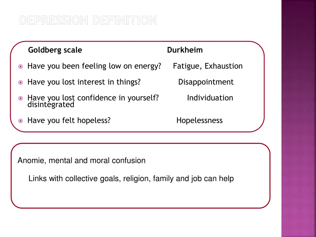 depression definition