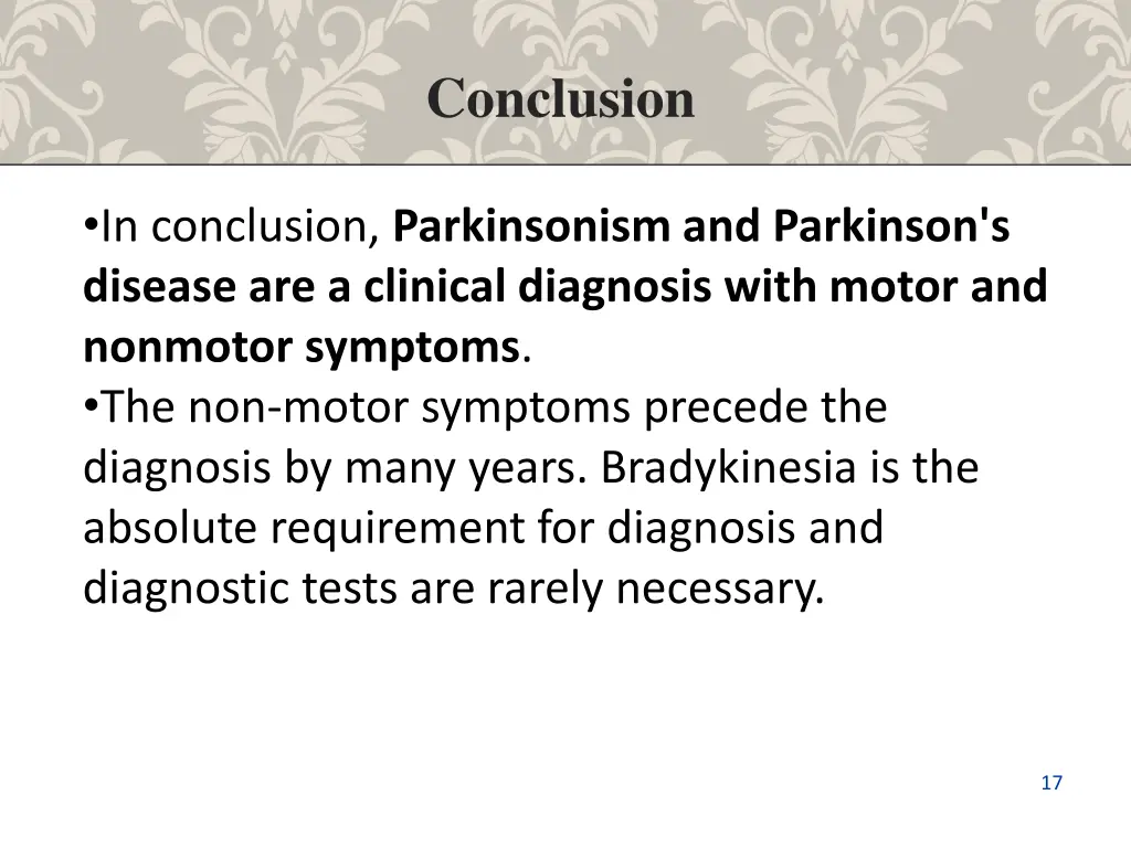 conclusion