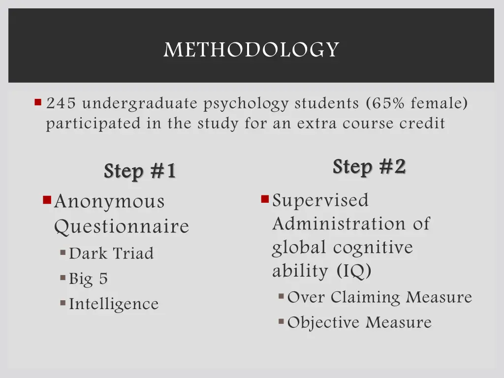 methodology