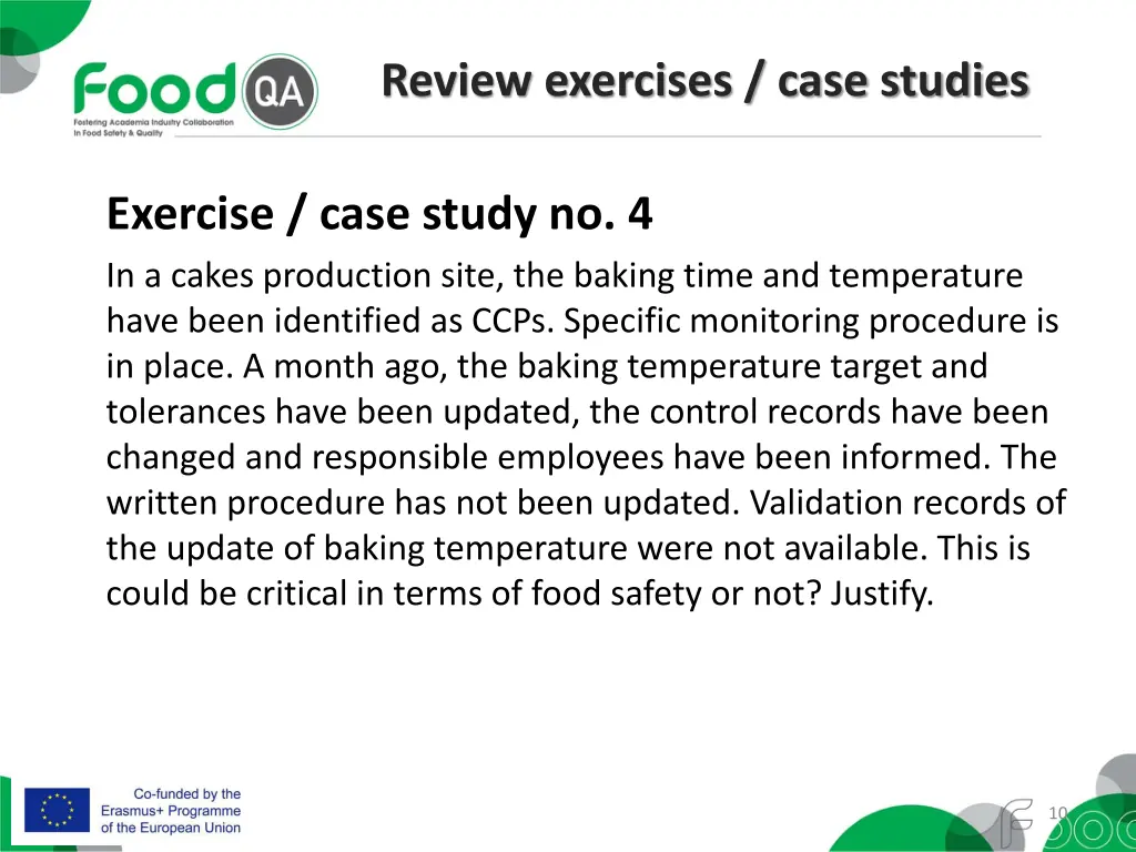 review exercises case studies 5
