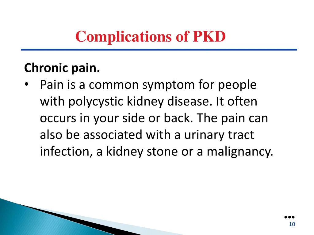 complications of pkd 2