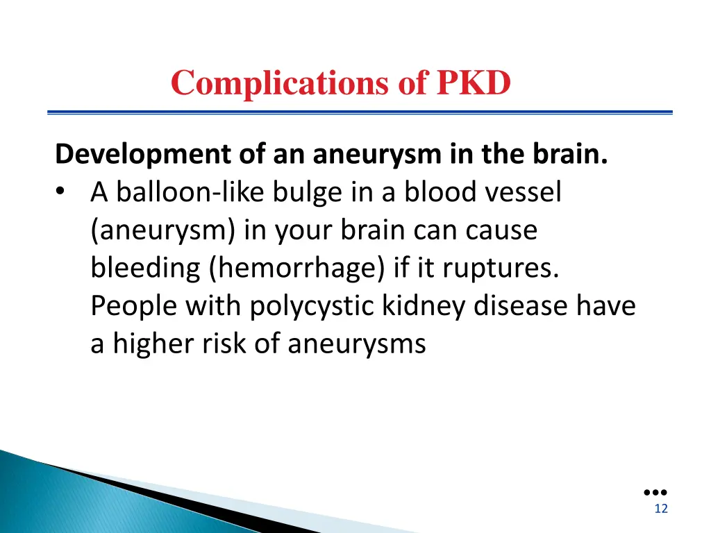 complications of pkd 4