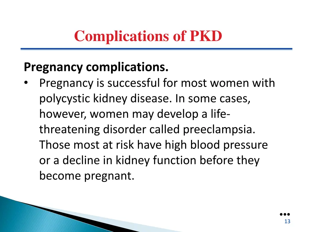complications of pkd 5