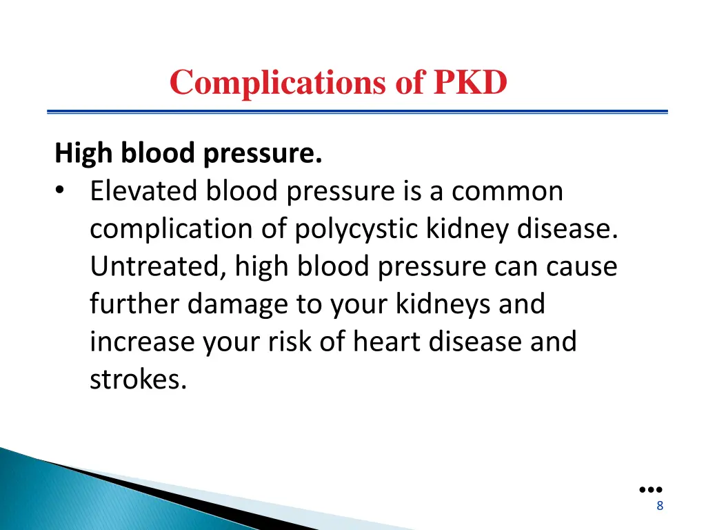 complications of pkd