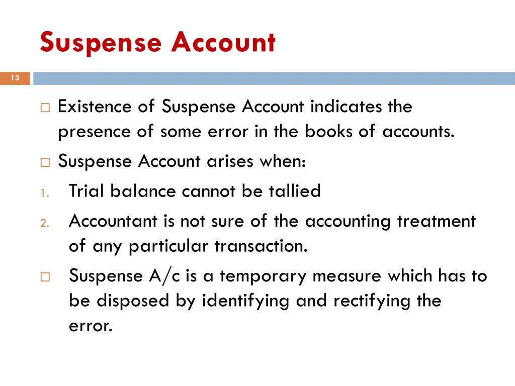 suspense account