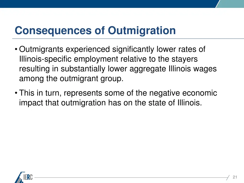 consequences of outmigration