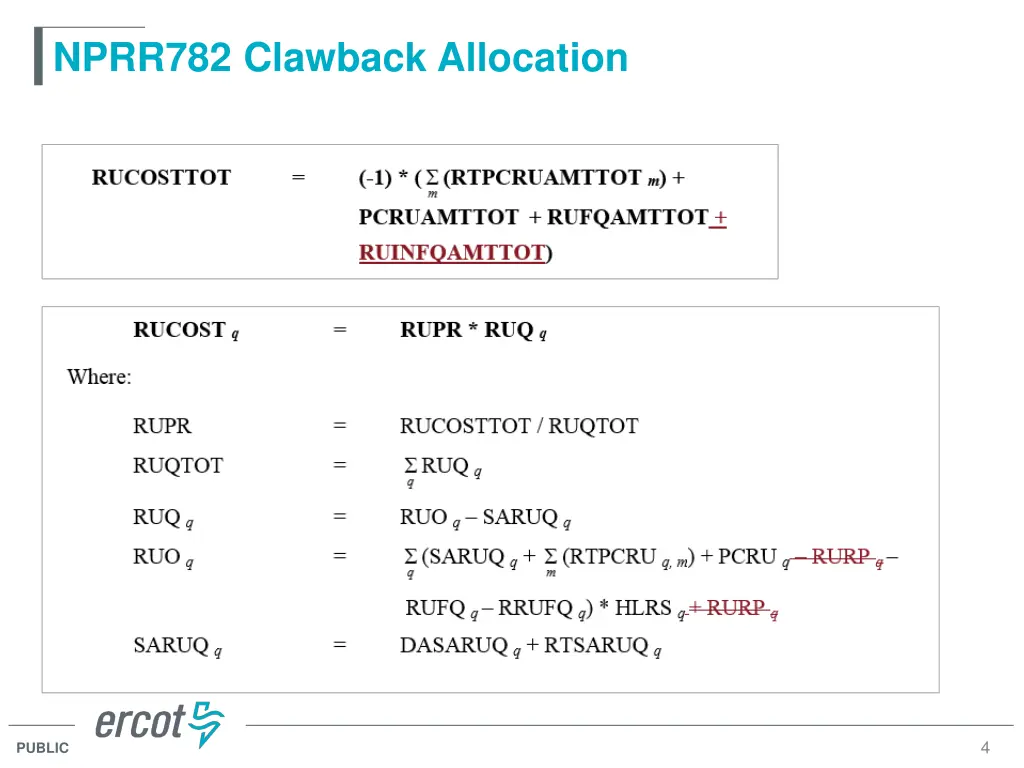 nprr782 clawback allocation