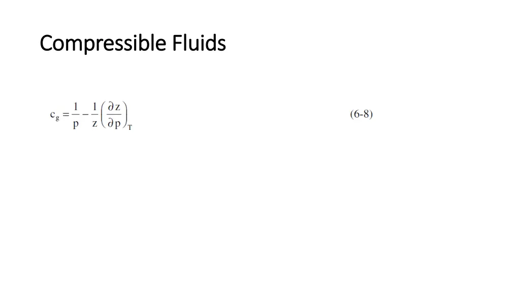 compressible fluids compressible fluids
