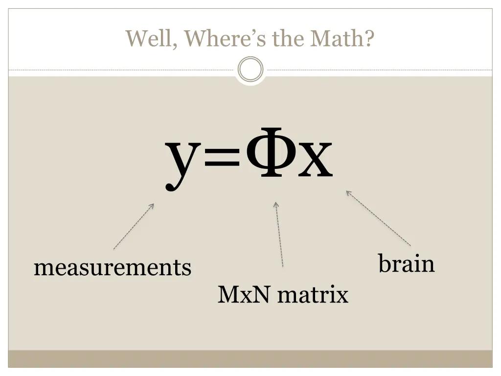 well where s the math 1