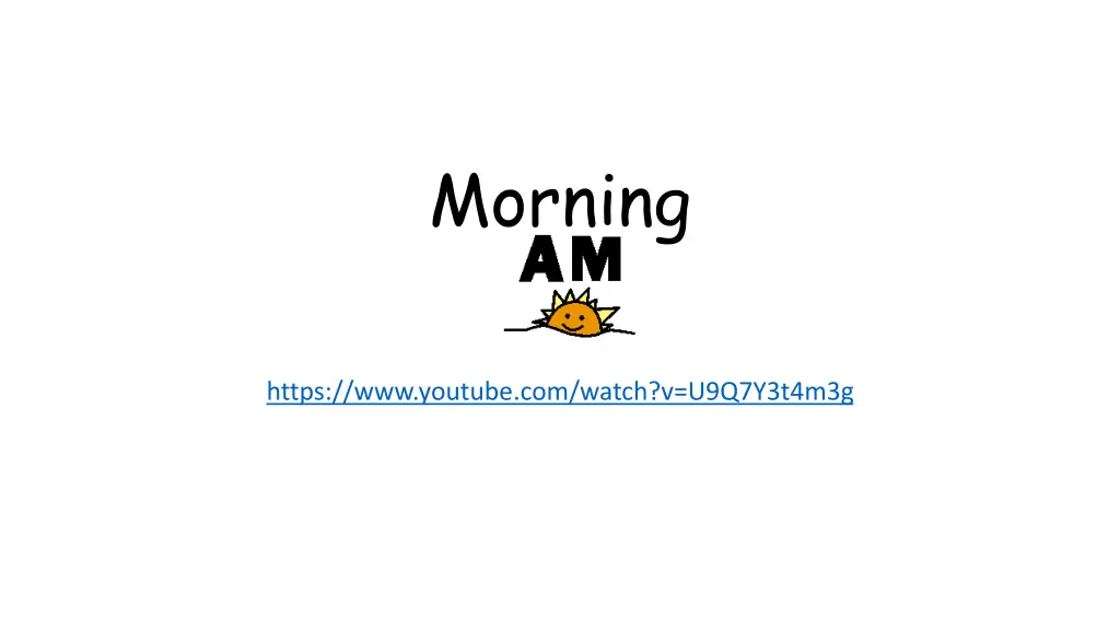 morning