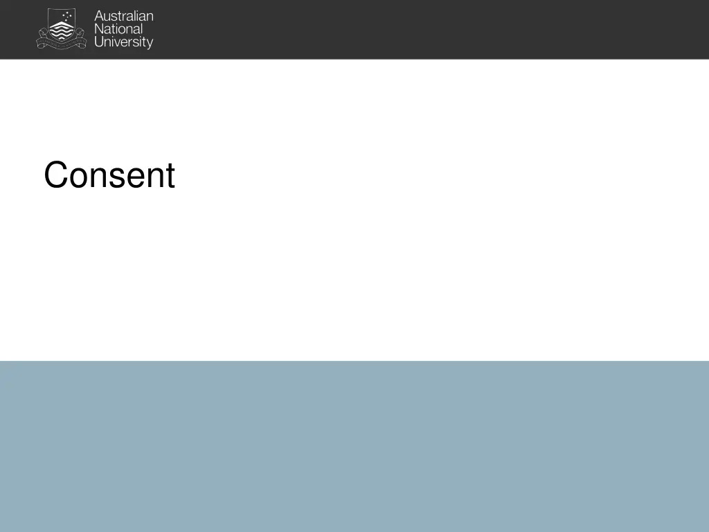 consent