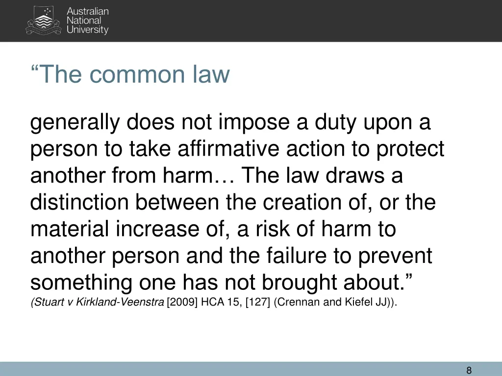 the common law 1