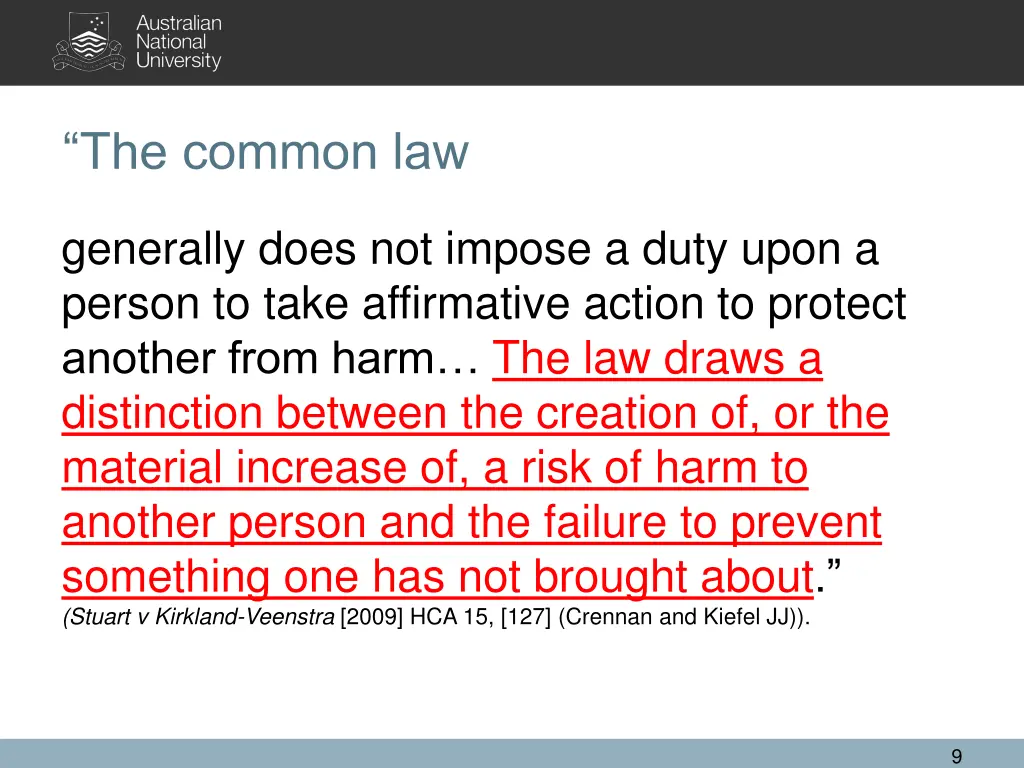 the common law 2
