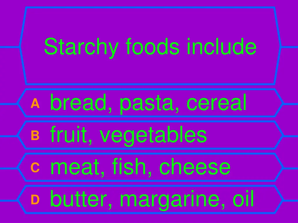 starchy foods include