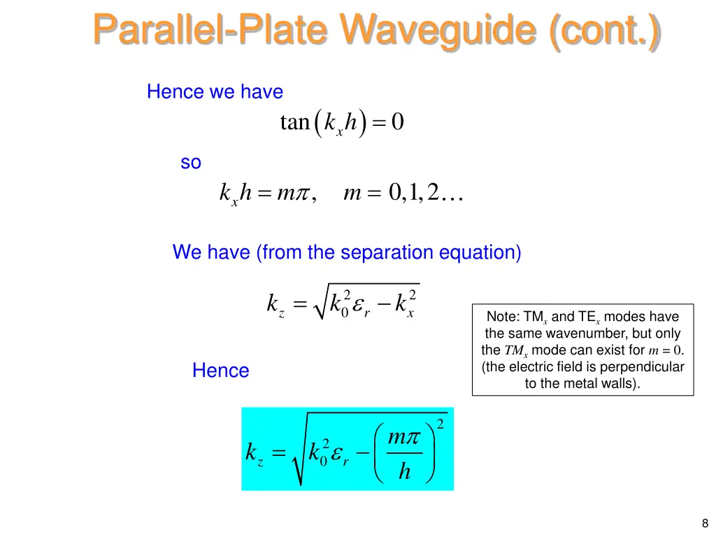 parallel plate waveguide cont 1