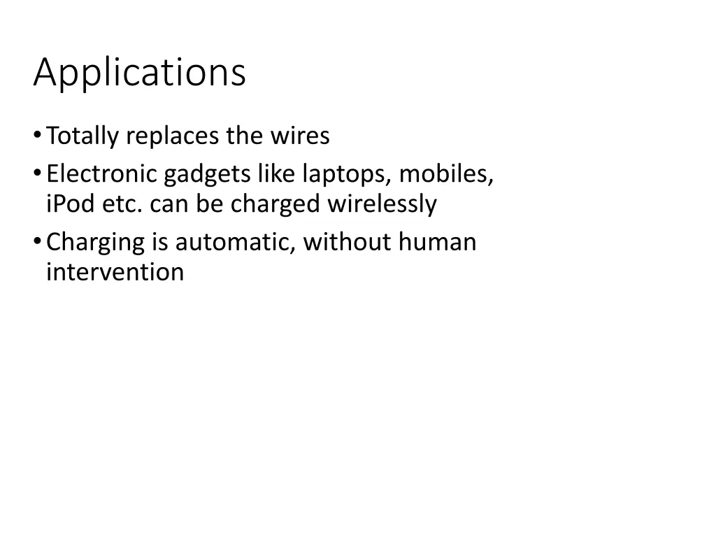 applications